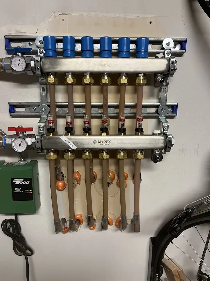 Plumber performing Leak Detection at a residential property in Glencoe